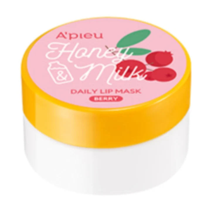 A'PIEU - Honey Milk Daily Lip Mask ( BERRY)