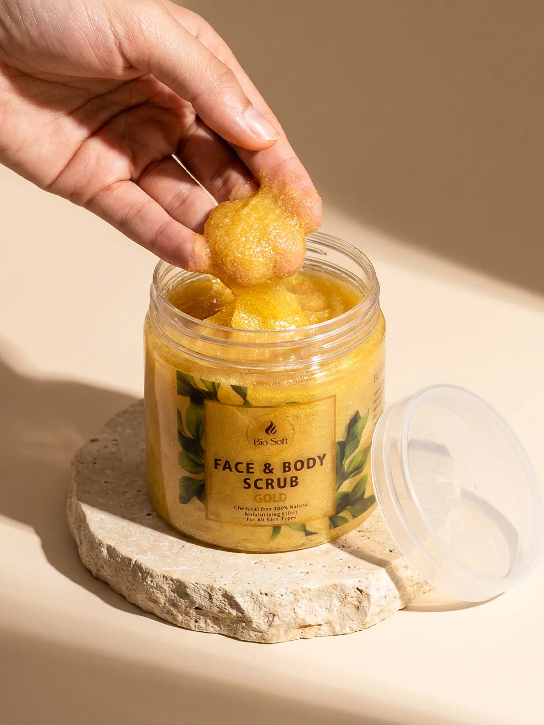 Bio Soft Face & Body Scrub Gold - Image 3