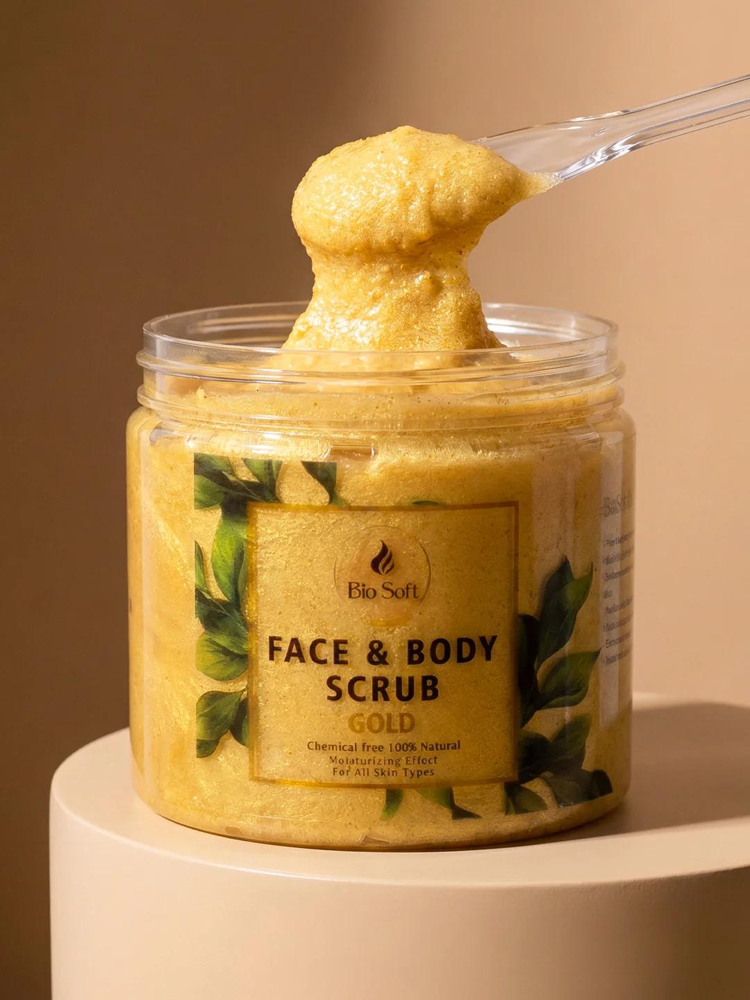 Bio Soft Face & Body Scrub Gold - Image 4