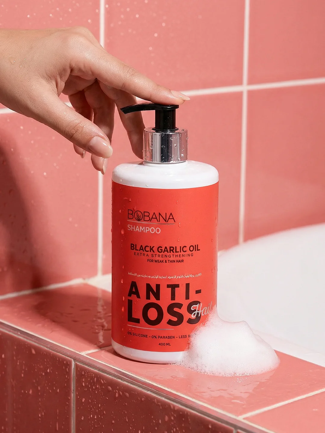 Bobana Shampoo with Black Garlic Oil - Image 4