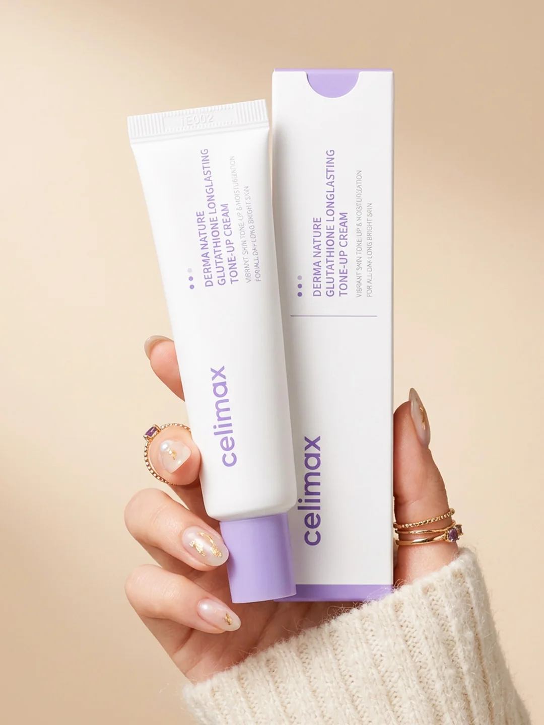 Celimax Derma Nature Glutathione Longlasting Tone‑Up Cream 35 ML - Image 3