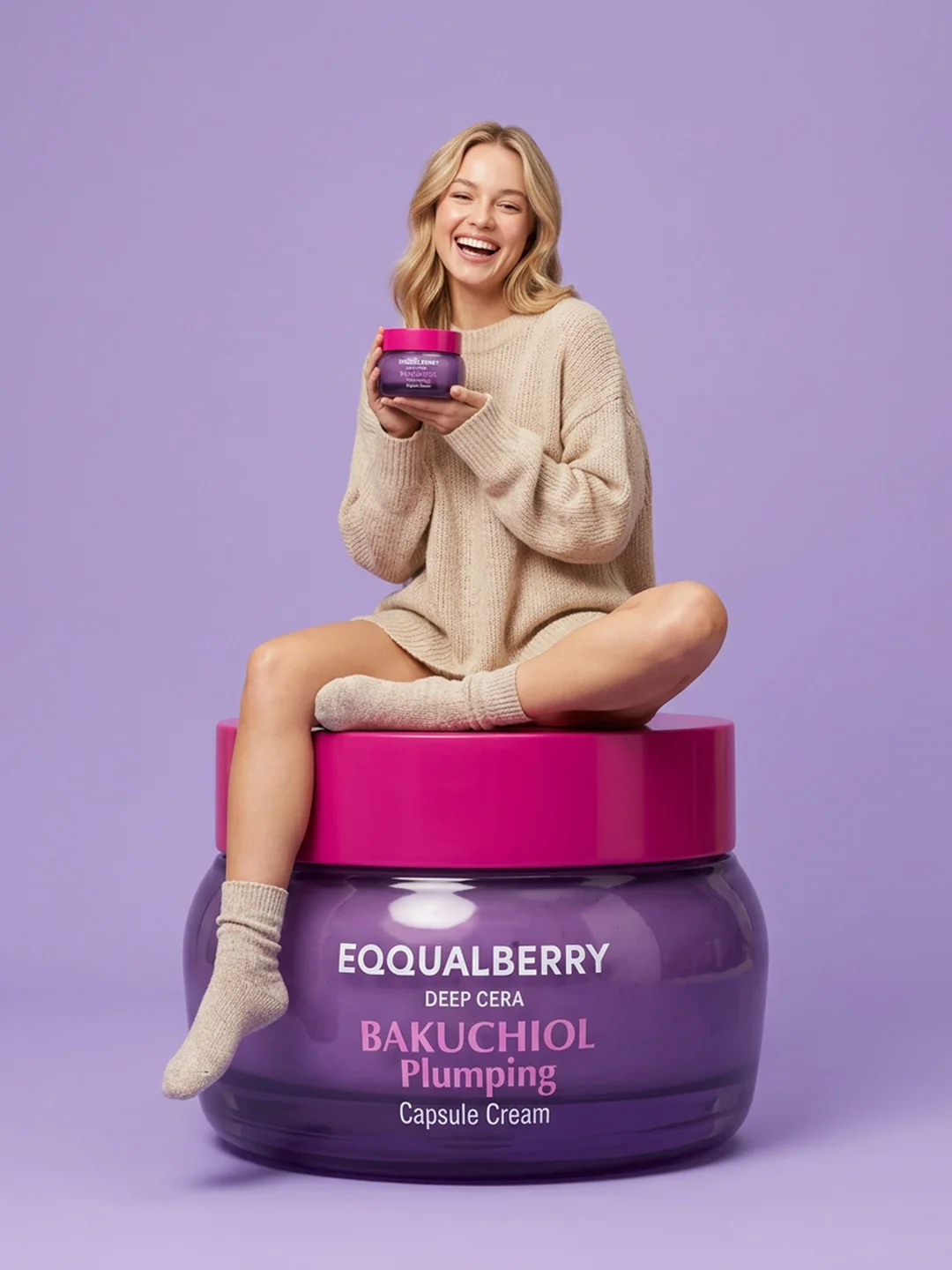 EQQUALBERRY Bakuchiol Plumping Capsule Cream - Image 7