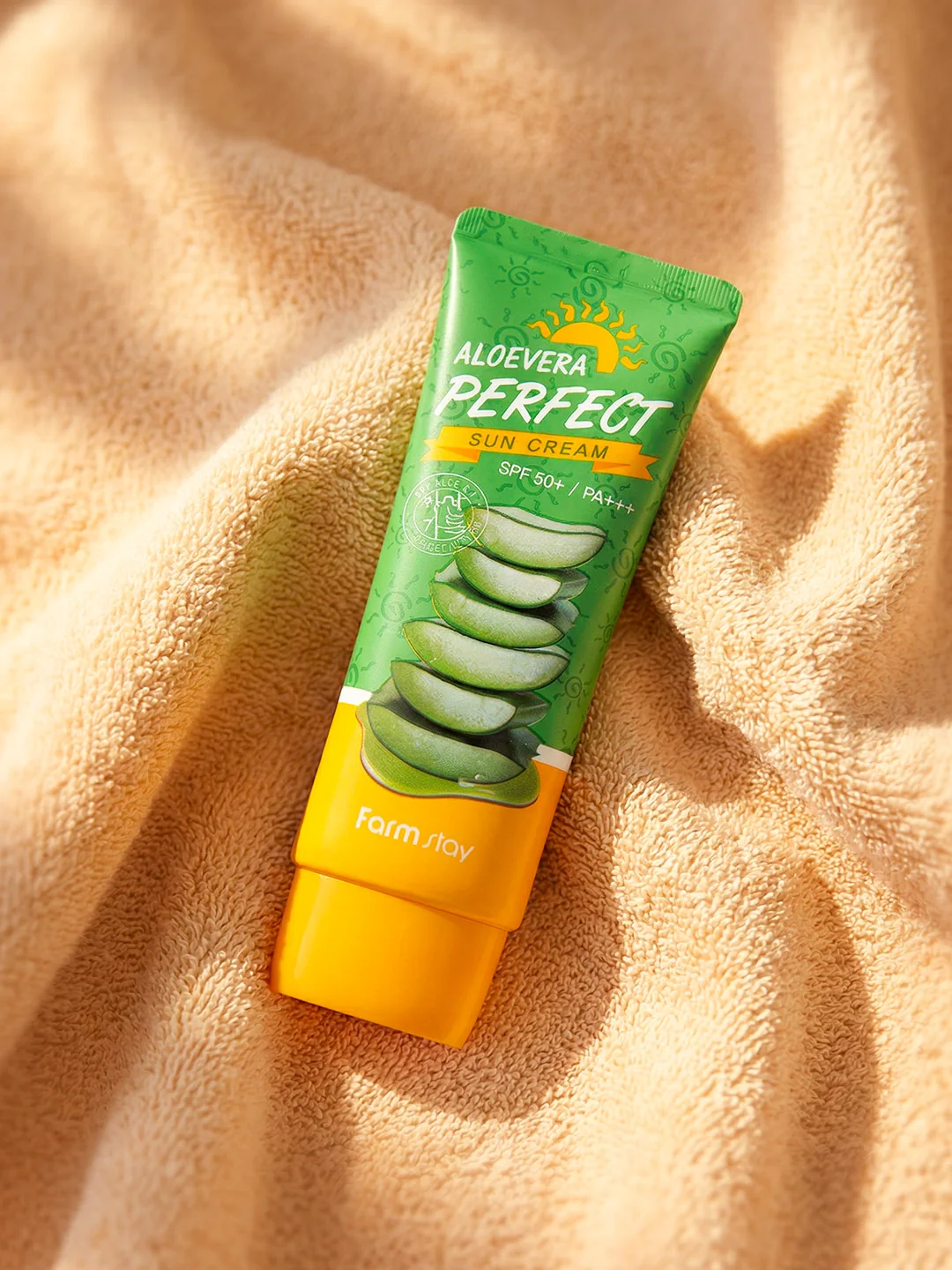 Farm Stay Aloevera Perfect Sun Cream SPF50 - Image 3