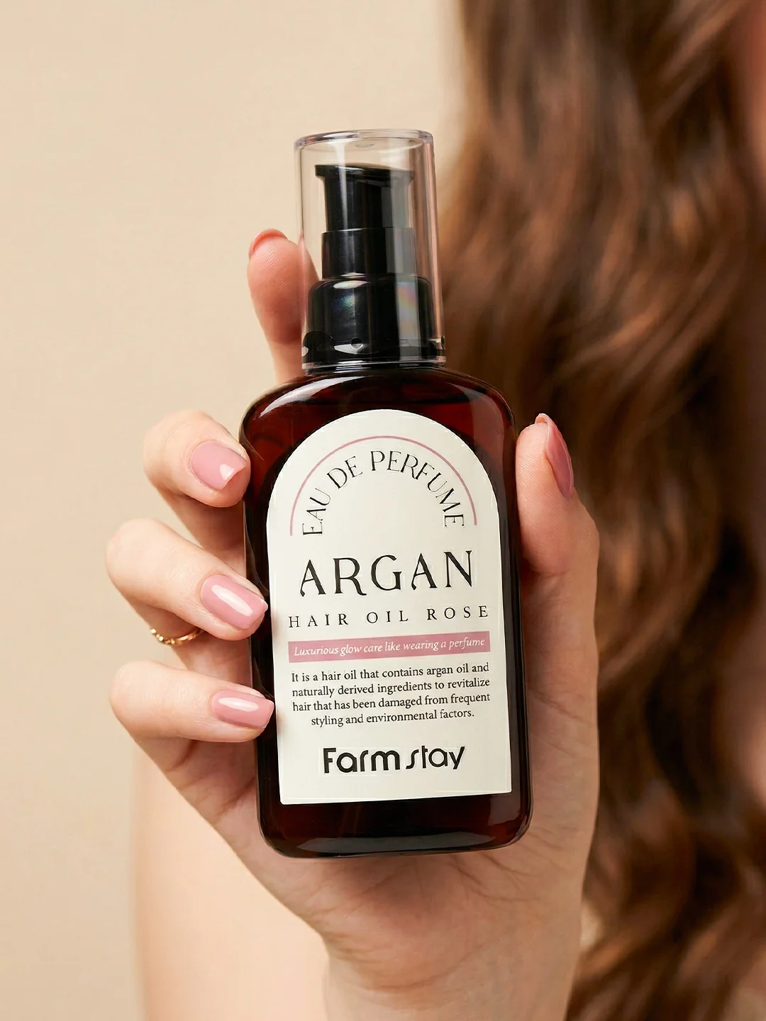 Farmstay Eau De Perfume Argan Hair Oil White Musk - Image 4