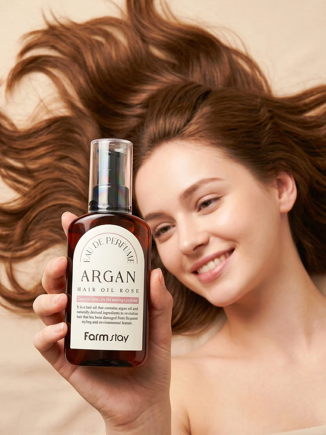 Farmstay Eau De Perfume Argan Hair Oil White Musk - Image 6