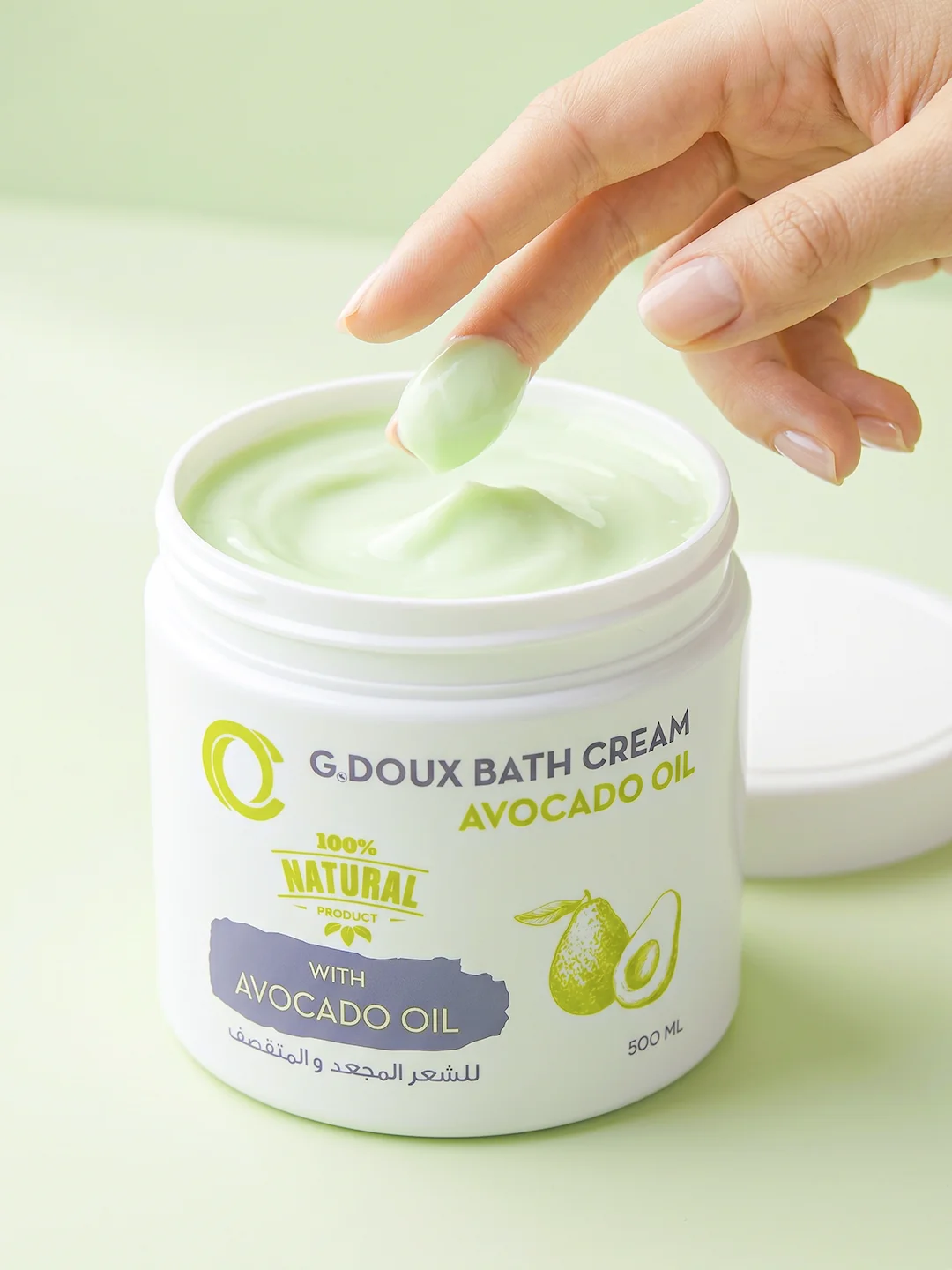 G Doux Bath Cream with Avocado Oil - Image 3