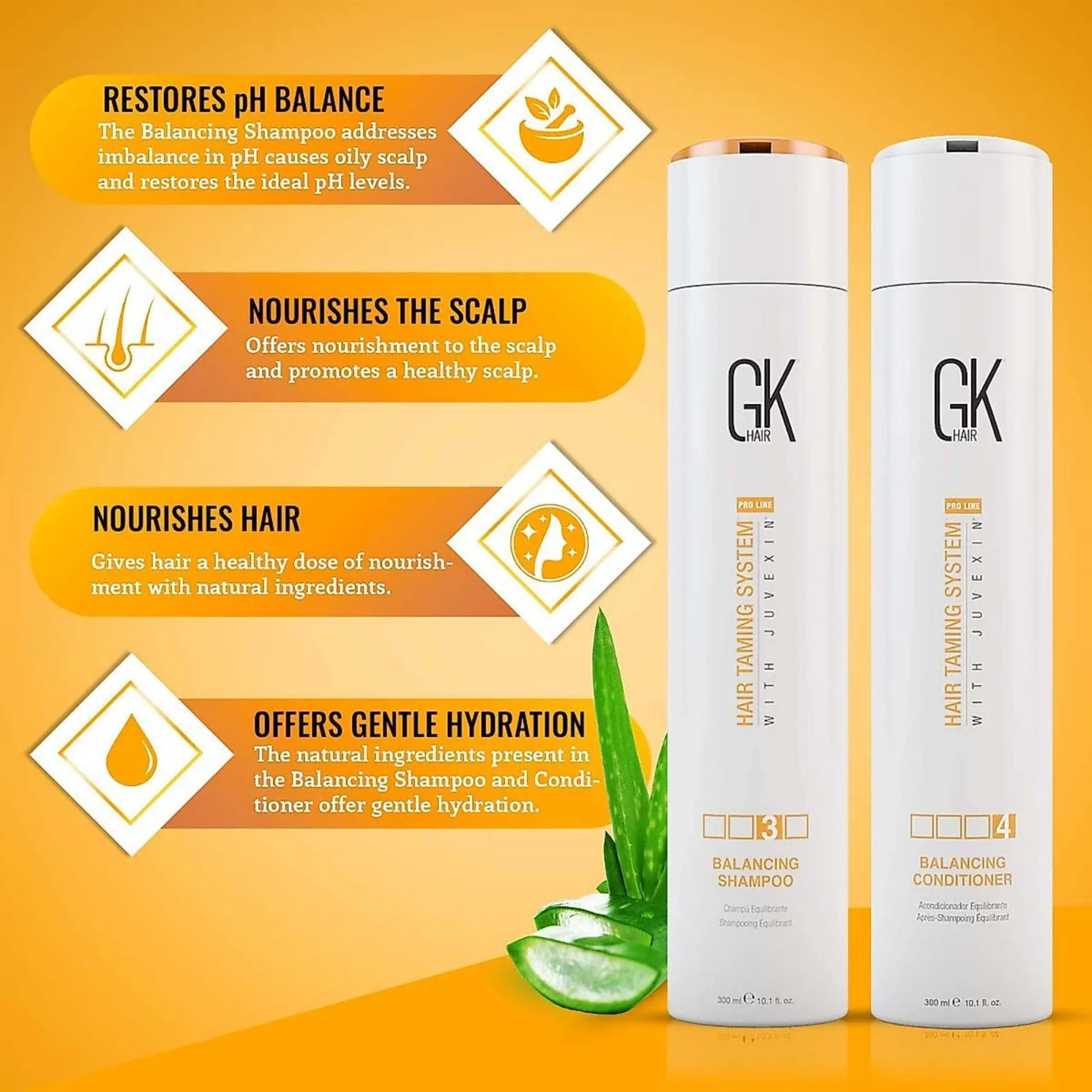 GK Hair Balancing Shampoo 300ml - Image 6