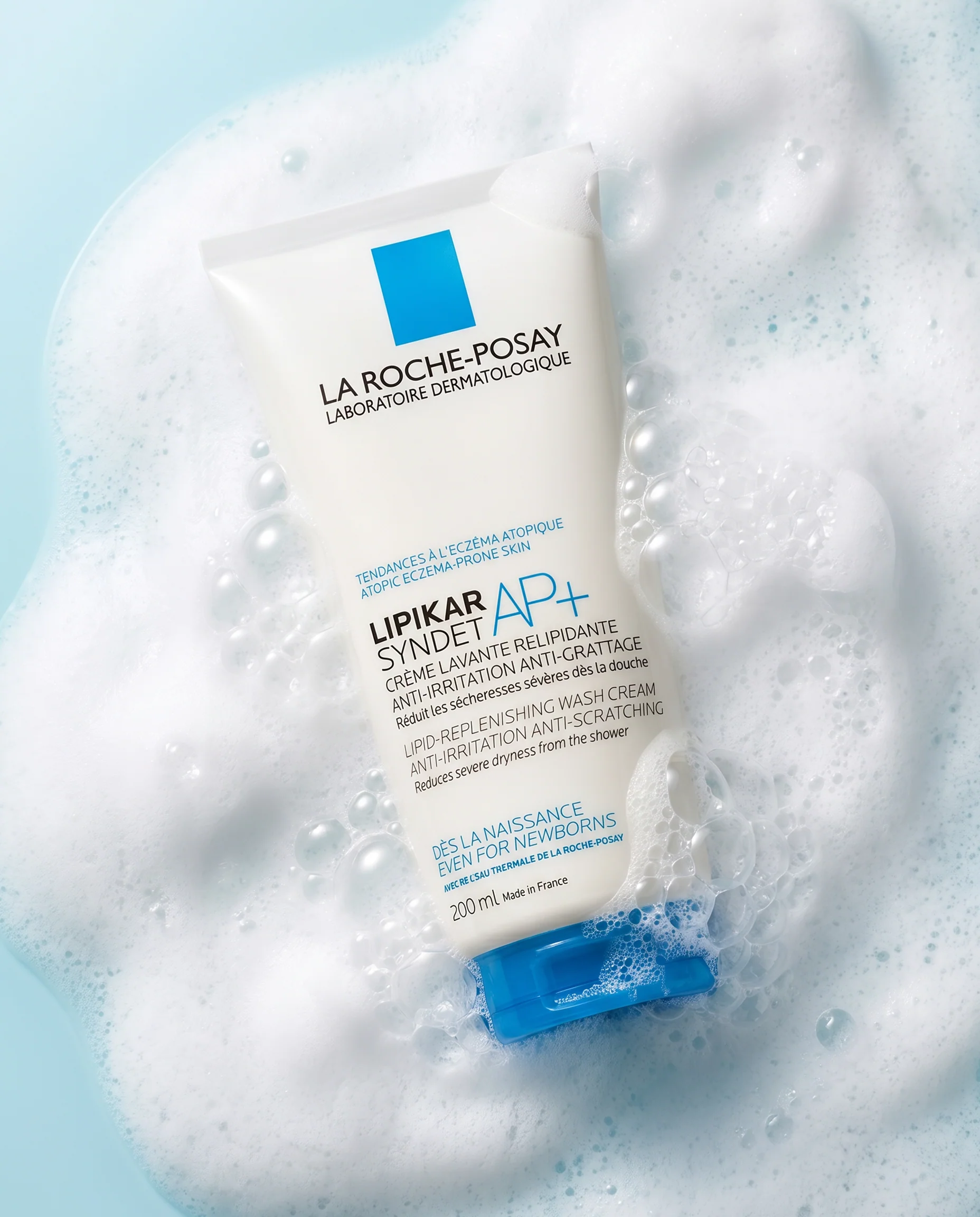 La Roche-Posay Lipikar Syndet AP+ Cream Wash for Face and Body - Image 3