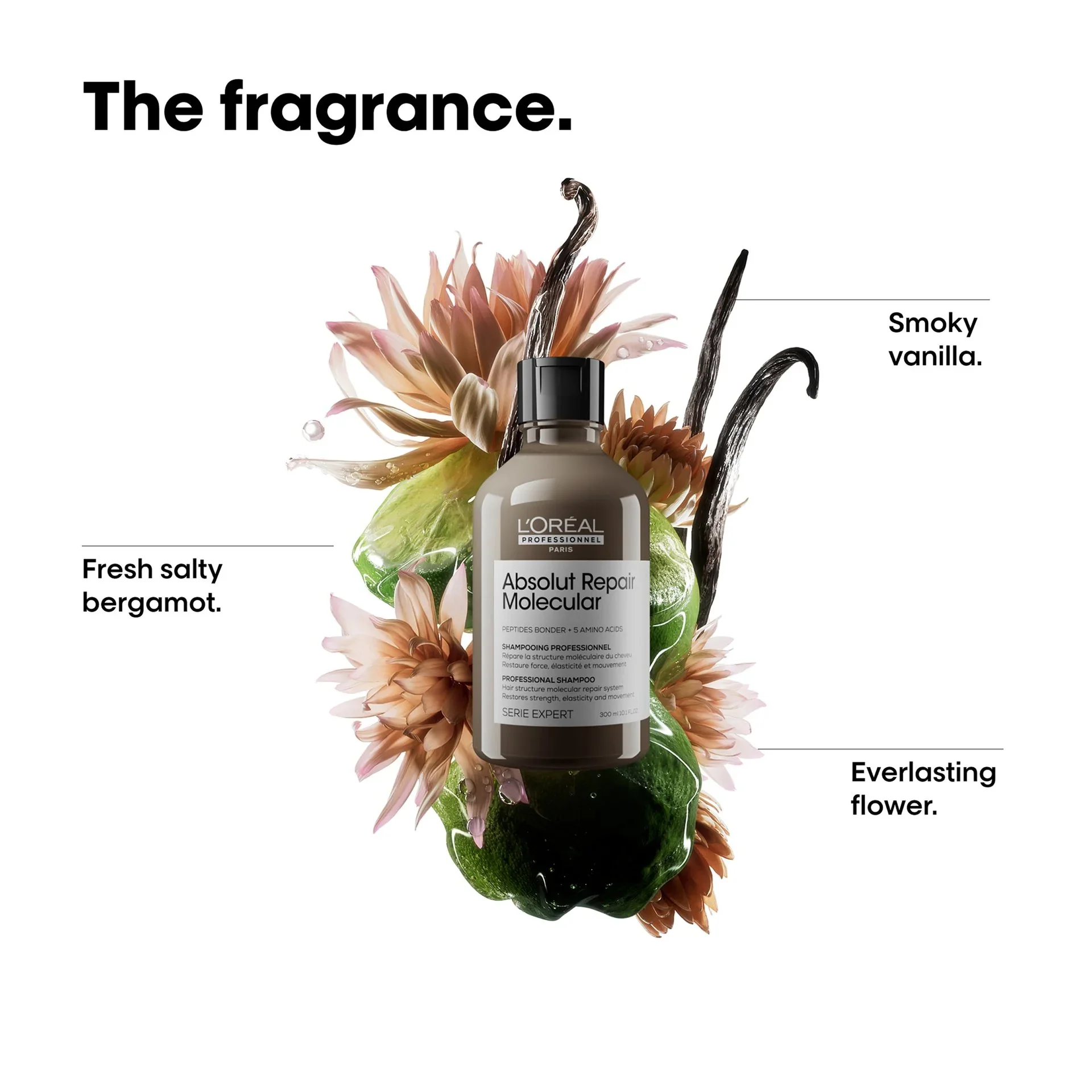 L'Oréal Professionnel Absolut Molecular Shampoo 300ml - Image 2