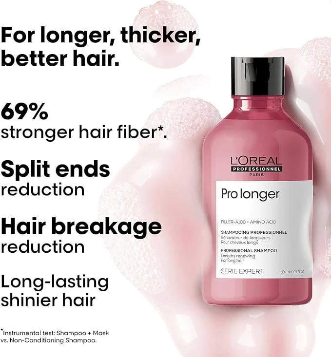 L'Oréal Professionnel Pro Longer Shampoo 300ml - Image 7