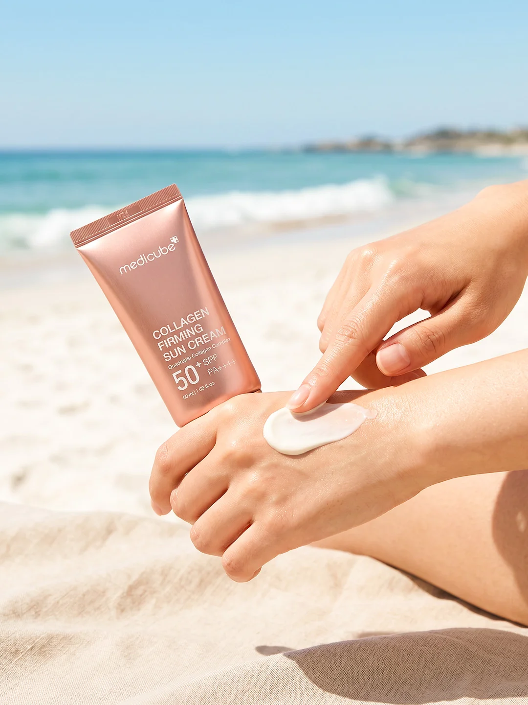 Medicube Collagen Firming Sun Cream SPF 50+ PA++++ - Image 7
