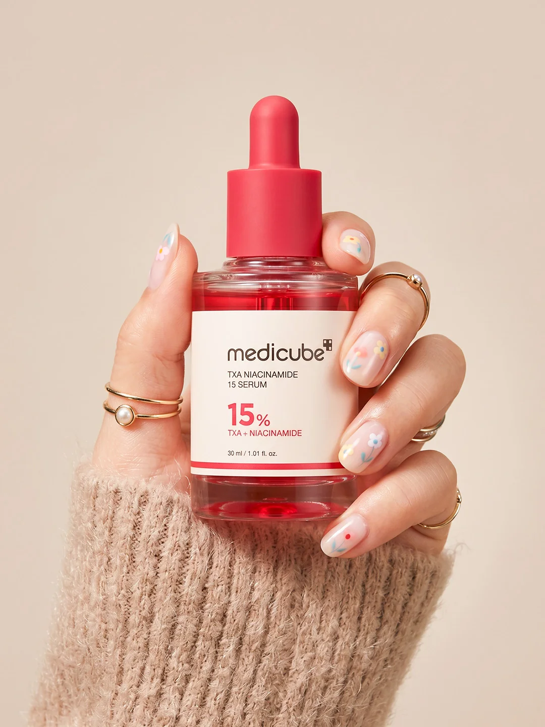 Medicube Red Glossy TXA Niacinamide 15 Serum 30 ML - Image 3