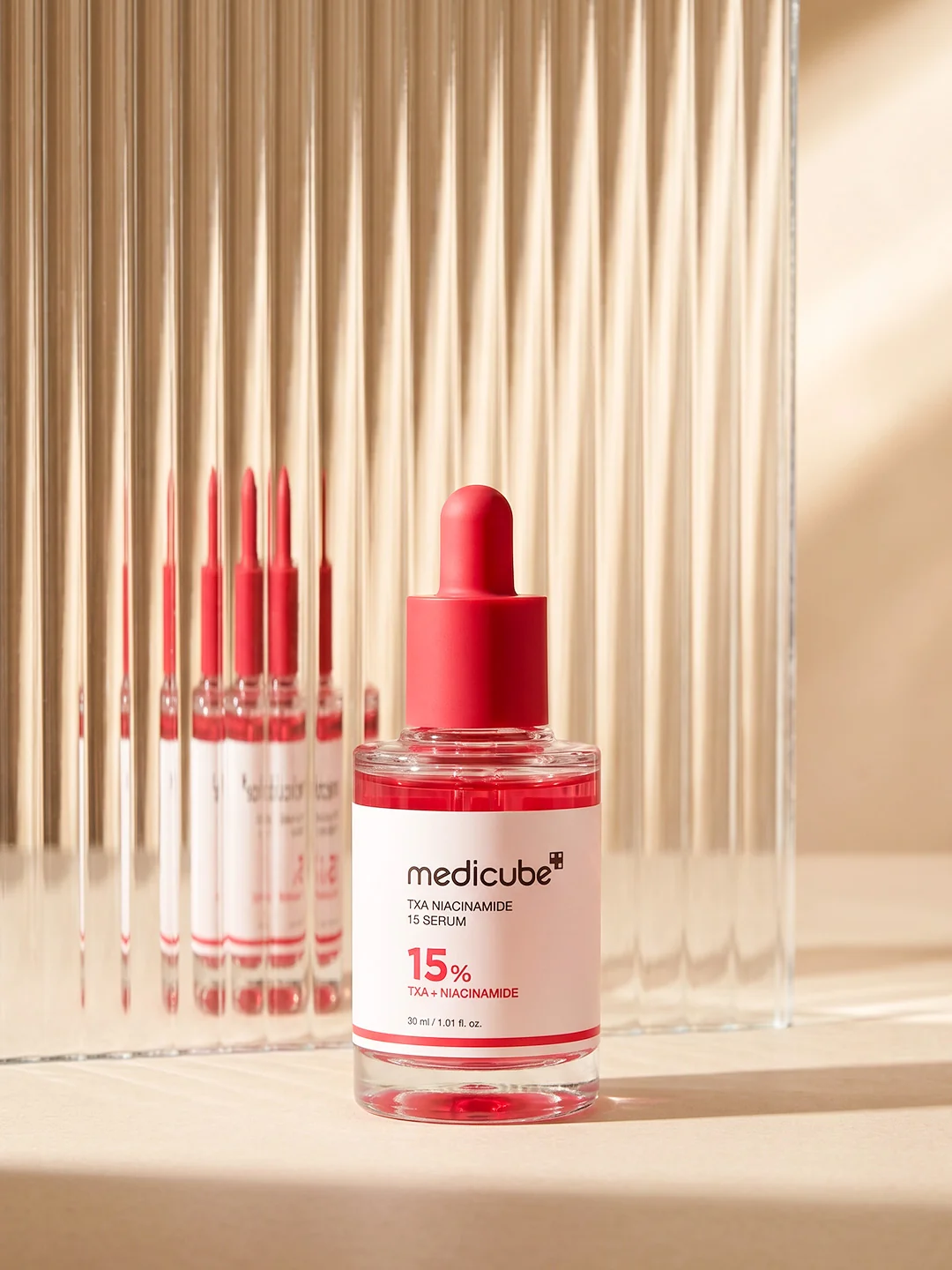 Medicube Red Glossy TXA Niacinamide 15 Serum 30 ML - Image 4