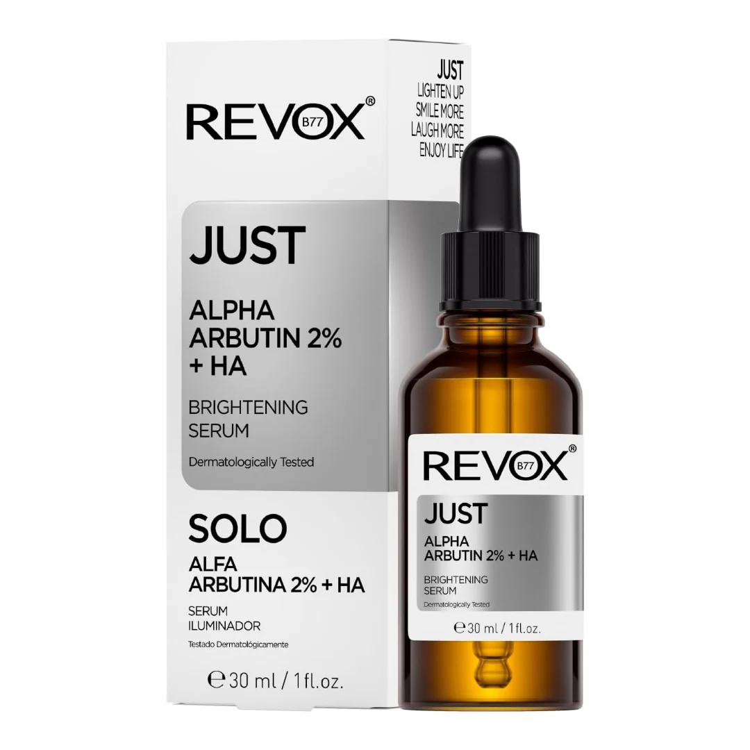 REVOX JUST Alpha Arbutin 2% +HA Brightening Serum 30ml