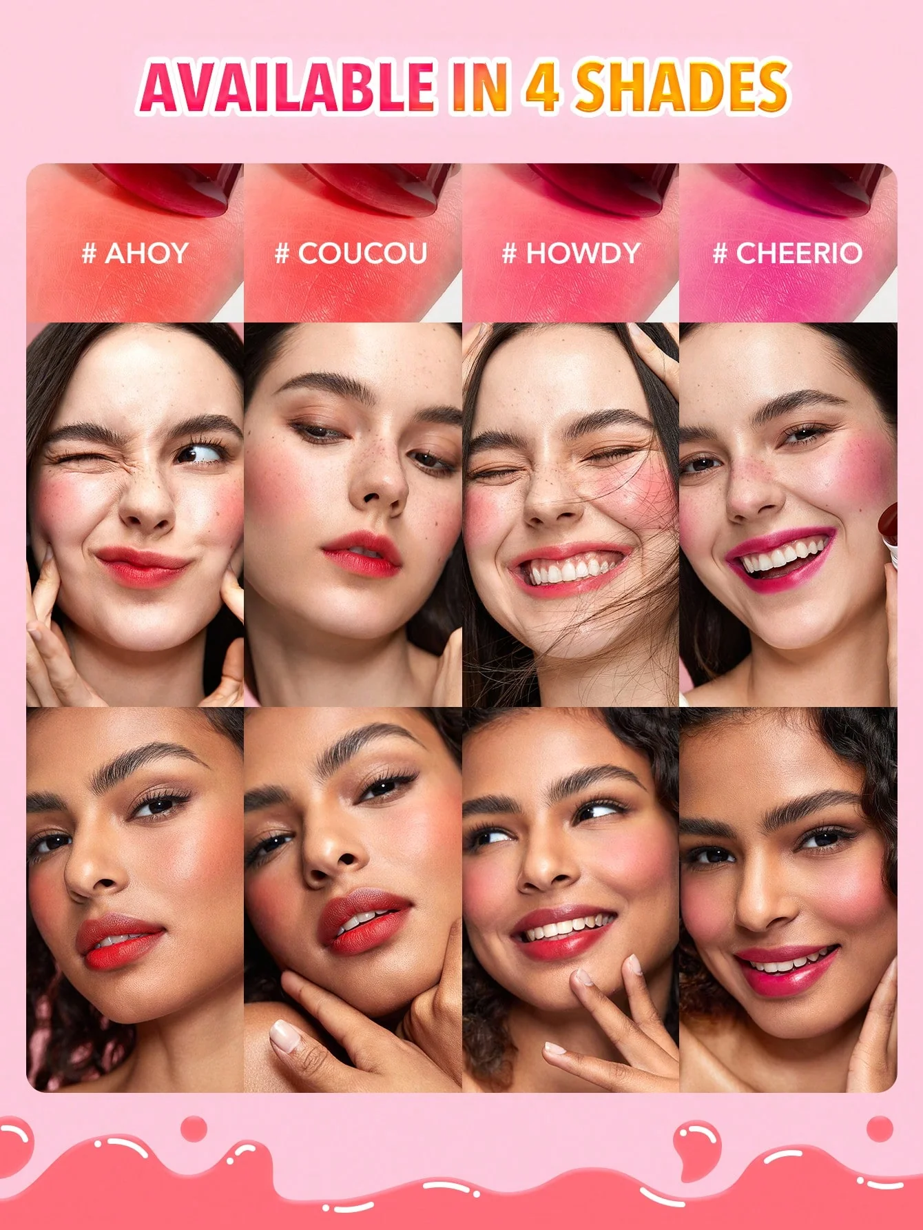 Sheglam Jelly Licious Hydrating Lip & Blush Tint - Image 5