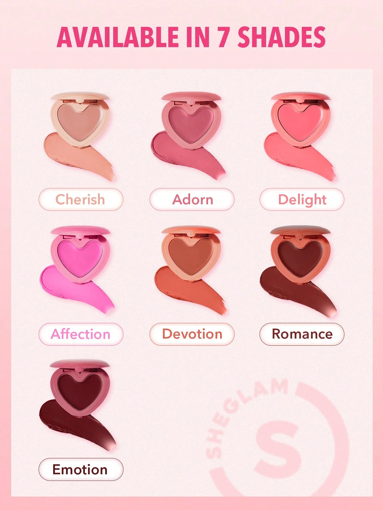 Sheglam Playing Cupid Cream Blush - Image 7