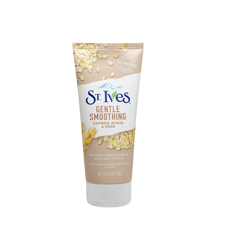 St. Ives Face Wash Us-W-Gentle Smoothing Scrub & Mask Oatmeal 170 GM