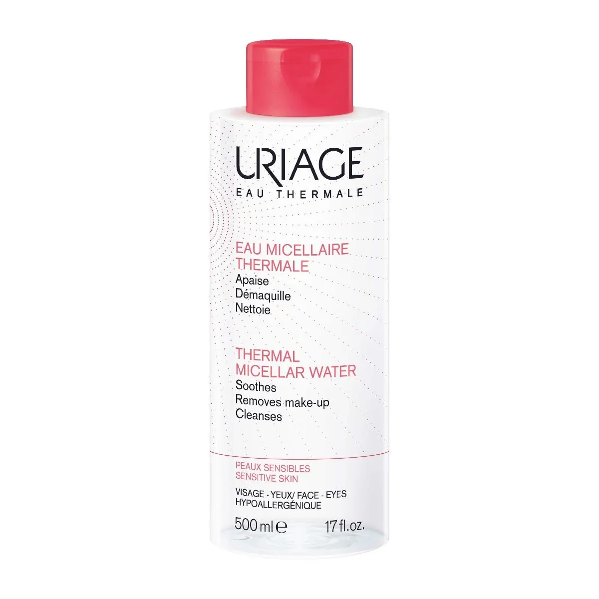 URIAGE MAKEUP REMOV.MICELL.PRONE SK 500ML
